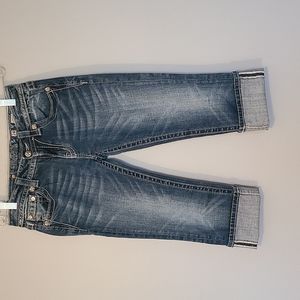 Miss Me Signature Cuffed Capri